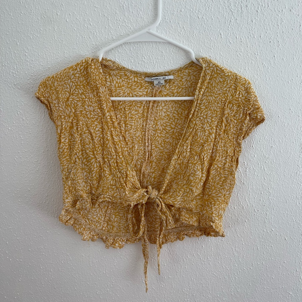 O’Neill floral crop top